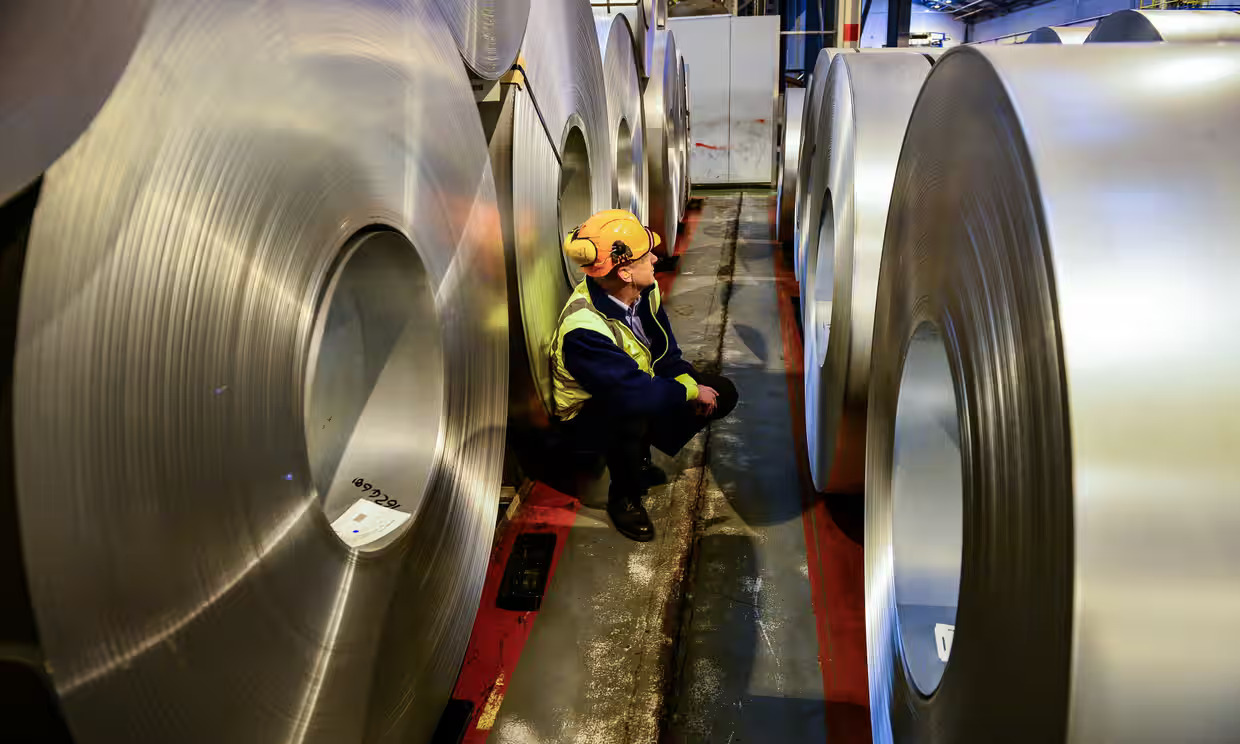 View image in fullscreen UK Steel said the US was Britain’s second-largest export market after the EU