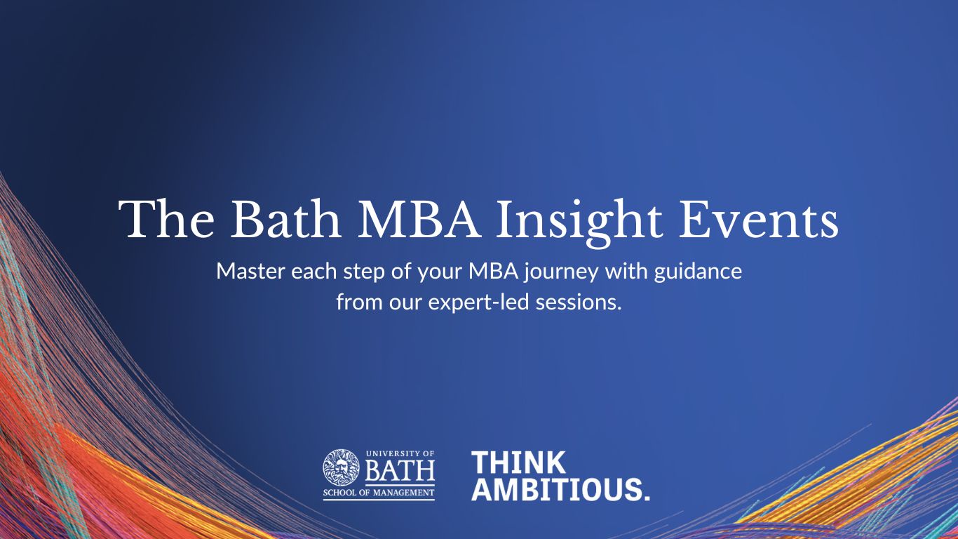 Bath MBA Insights Event