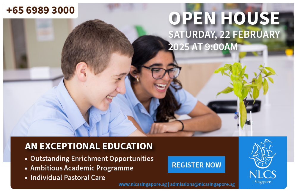 Visit the North London Collegiate School (Singapore) Open House on 22 February 2025