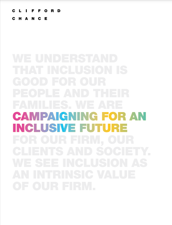 Clifford Chance Inclusion Report 2020