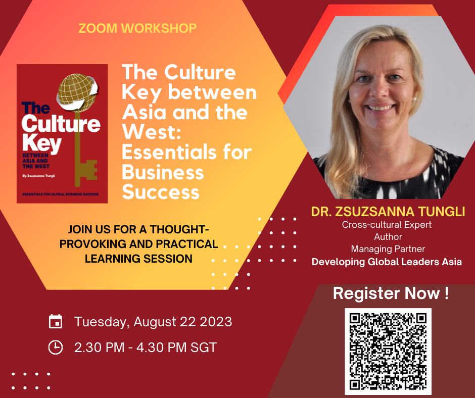 The Key Culture Between Asia and the West Zoom Flyer 