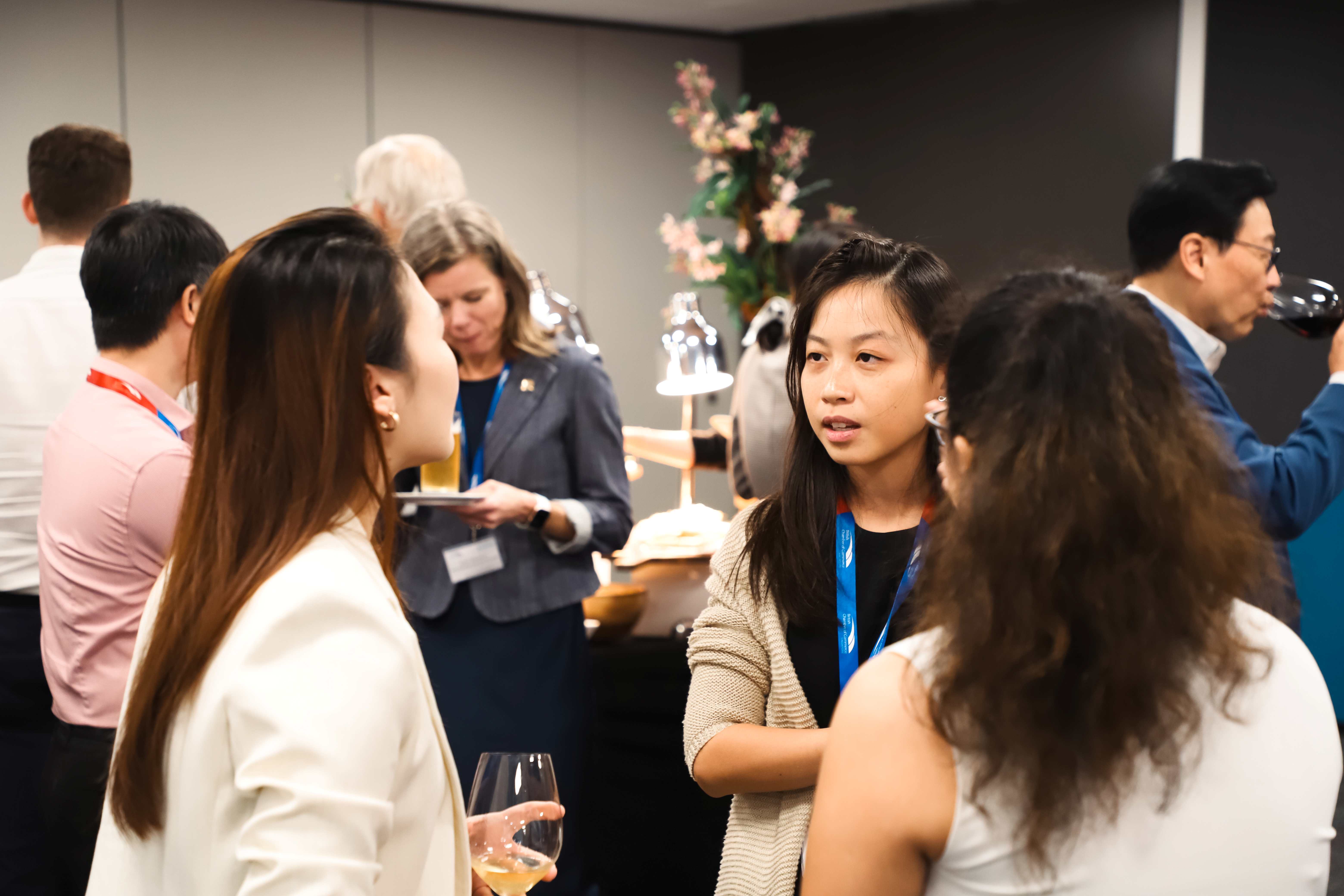 Participants were treated to a speed networking session