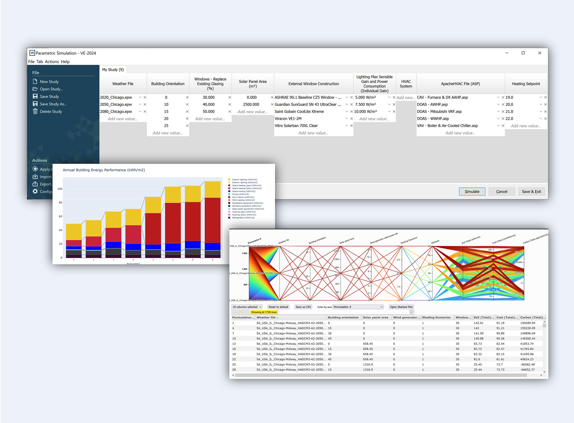 Parametric Simulation IESVE 2024