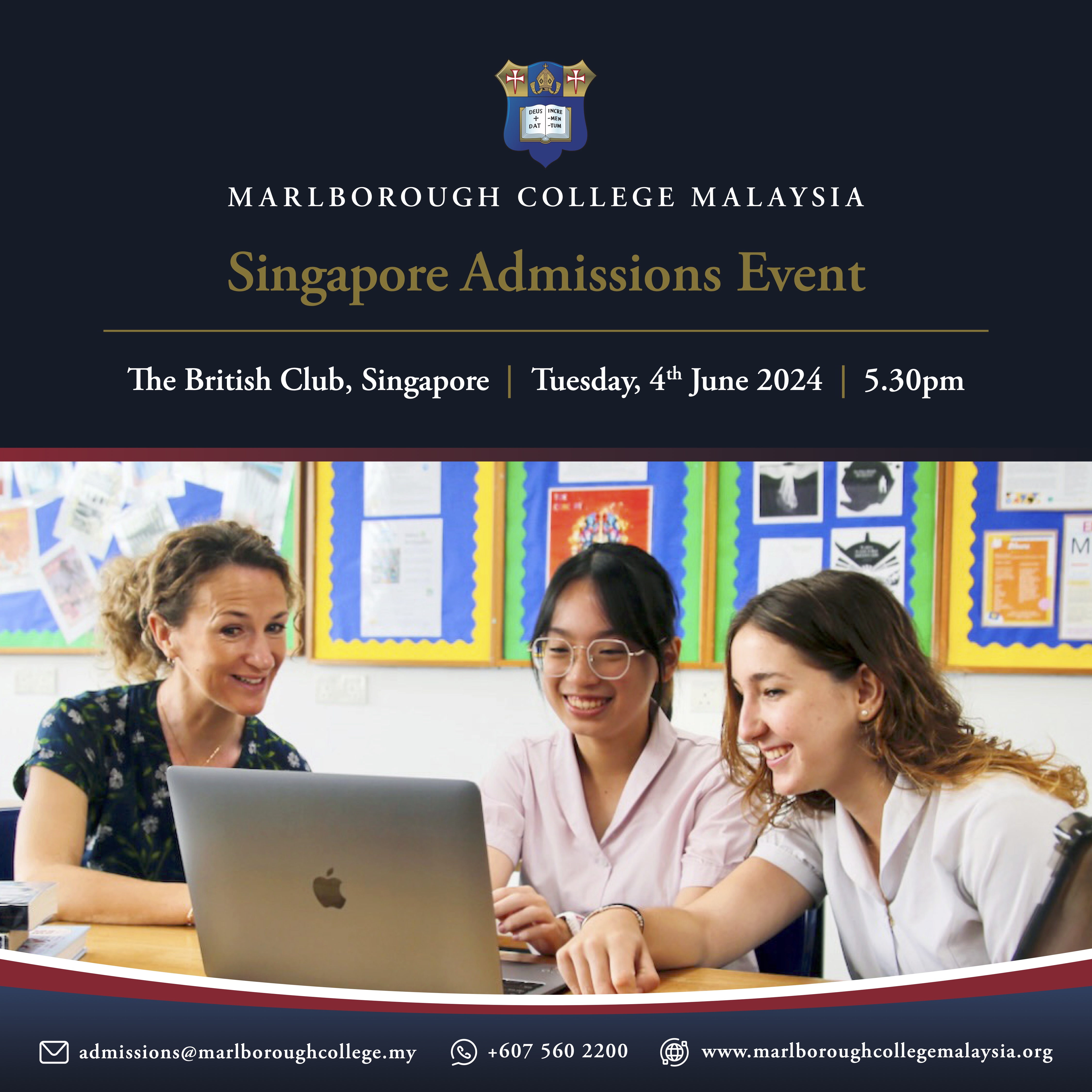 Singapore Admissions Event