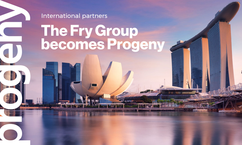 We’re delighted to share the news that The Fry Group (Singapore) Pte. Ltd. has now become part of Progeny under the new name Progeny (SG) Pte. Ltd