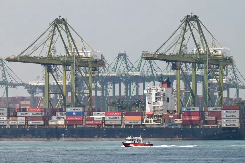 Singapore, the world’s busiest transhipment centre, for weeks has dealt with longer-than-usual lines of vessels waiting for berth space.