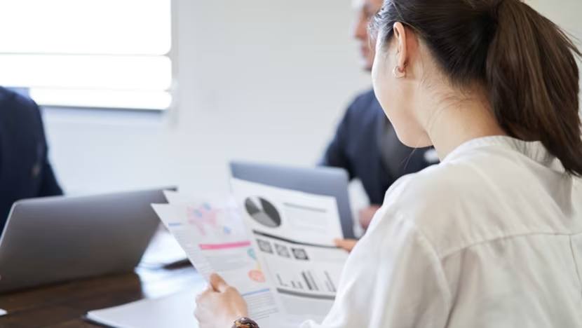 A woman in a meeting. (File photo: iStock)