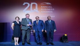 Dover Court International School wins for 'UK Impact in Singapore' at the 20th Annual Business Awards