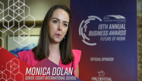 Monica Dolan wins 'Future Leaders' award at the 19th Annual Business Awards